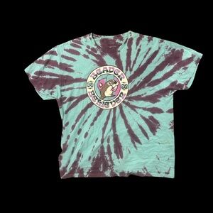Bucees T Shirt Size Large Beaver Tie Dye Short Sleeve size XL